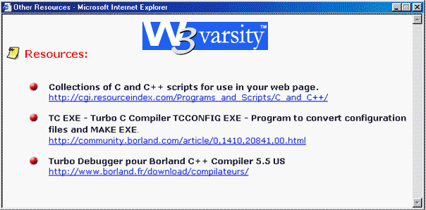 Additional Resources